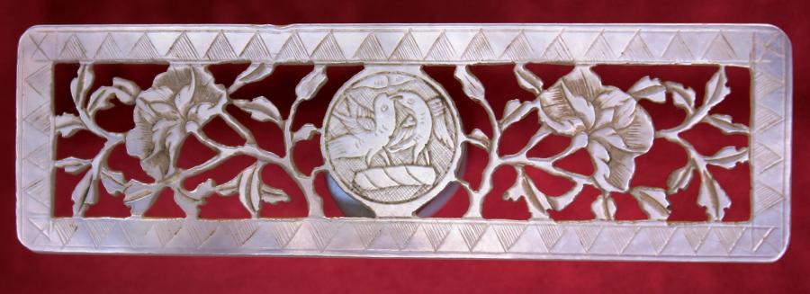 EARLY FRETTED COUNTER CIRCA 1780