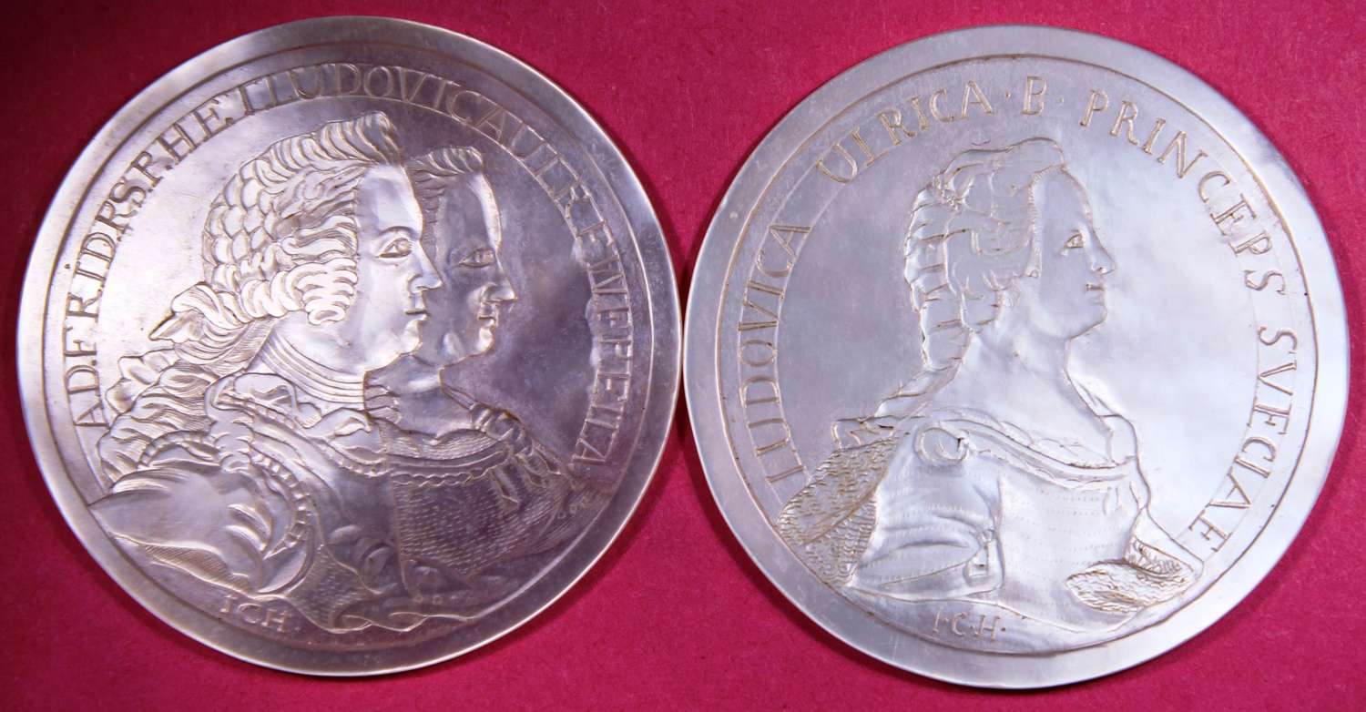 Counters for the King and Queen of Sweden