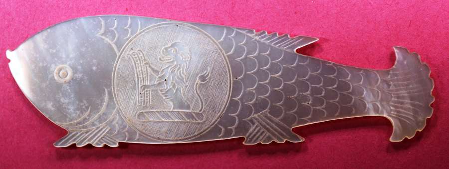 ARMORIAL FISH FOR GREY