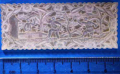 Superb large deep-carved