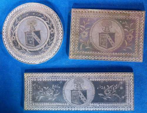 50 rare 'double-drilled- counters for BENWELL