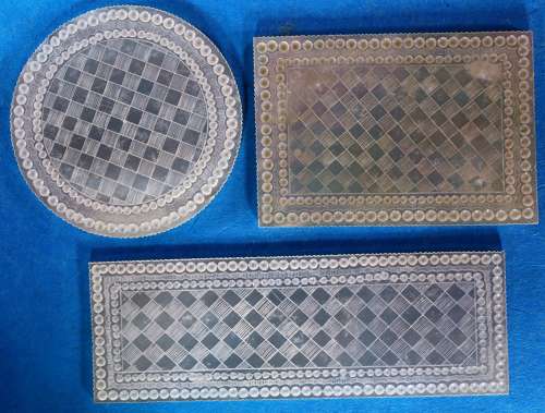 50 rare 'double-drilled- counters for BENWELL