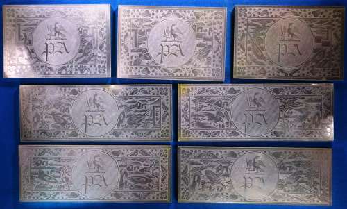 Group of seven TOP quality counters for AGNEW