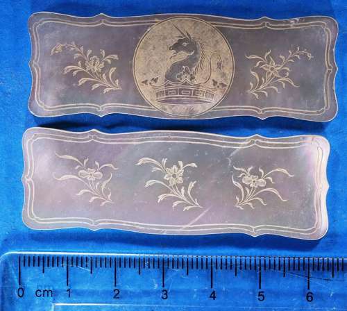 Ten armorial counters for 'FLOATING BOB PRESTON' circa 1770