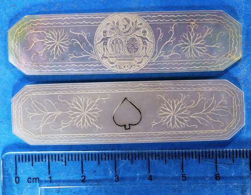Eight superb armorial counters for DUVAL D'EPREMESNIL made circa 1780