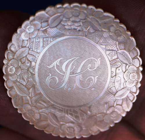 Top quaility deep-carved in rare extra-large size.