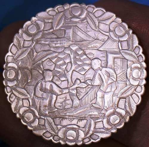 Top quality large deep-carved