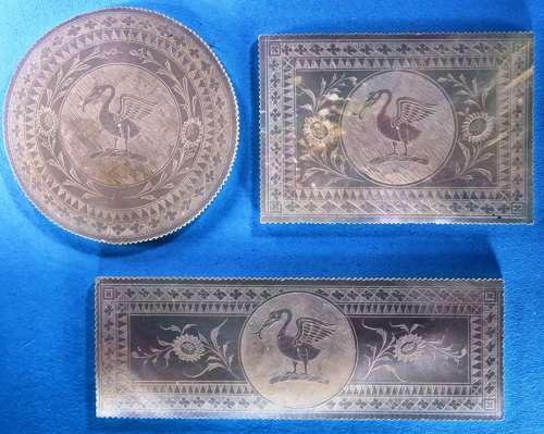 Set of three shapes for LOCH of Edinburgh