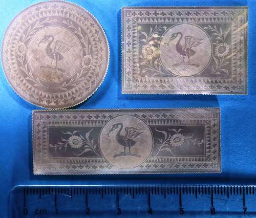 Set of three shapes for LOCH of Edinburgh