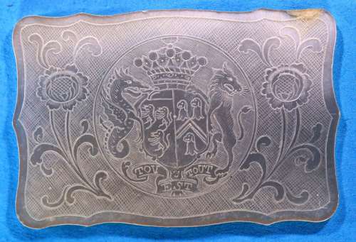 Counter for YELVERTON EARL OF SUSSEX - with a mistake!