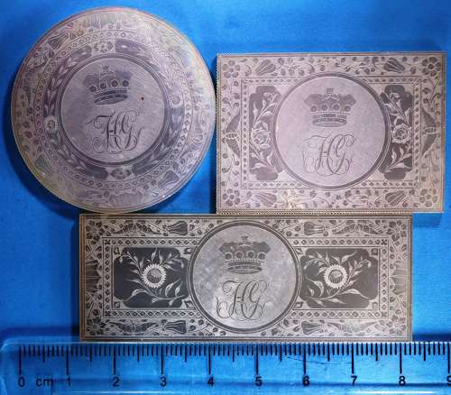 Set of three for HENRY GAGE, 3RD VISCOUNT GAGE