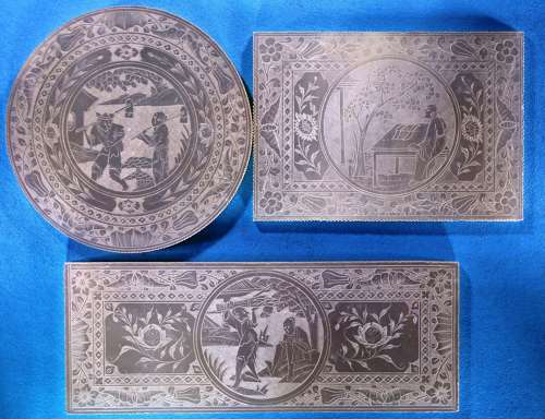 Set of three for HENRY GAGE, 3rd. VISCOUNT GAGE