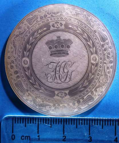 Suoperb large counter for HENRY GAGE, 3rd. VISCOUNT GAGE
