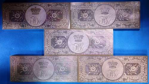 Group of 5 for HNERY GAGE, VISCOUNT GAGE