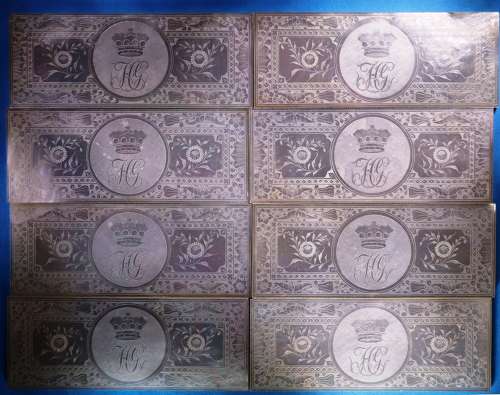 Group of eight large counters for HENRY GAGE, VISCOUNT GAGE