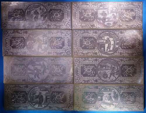 Group of eight large counters for HENRY GAGE, VISCOUNT GAGE