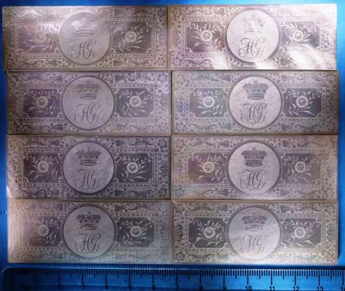 Eight superb large counters for HENRY GAGR VISCOUNT GAGE