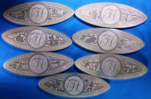 Group of 7 counters possibly for JOBLING