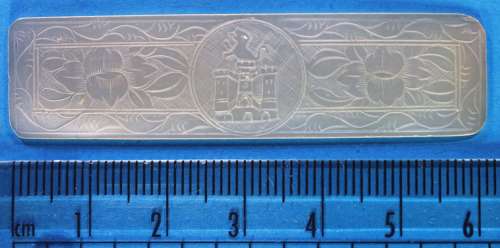 Early armorial counter for HARLEY