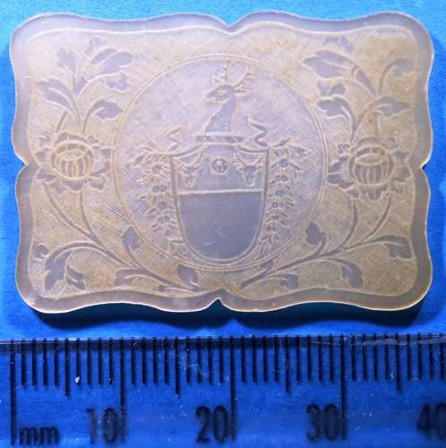 Armorial counter - family unidentified