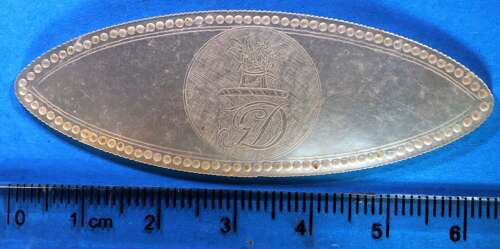 Armorial counter for unidentified family