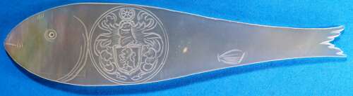 Rare armorial fish for Charles DUBOIS